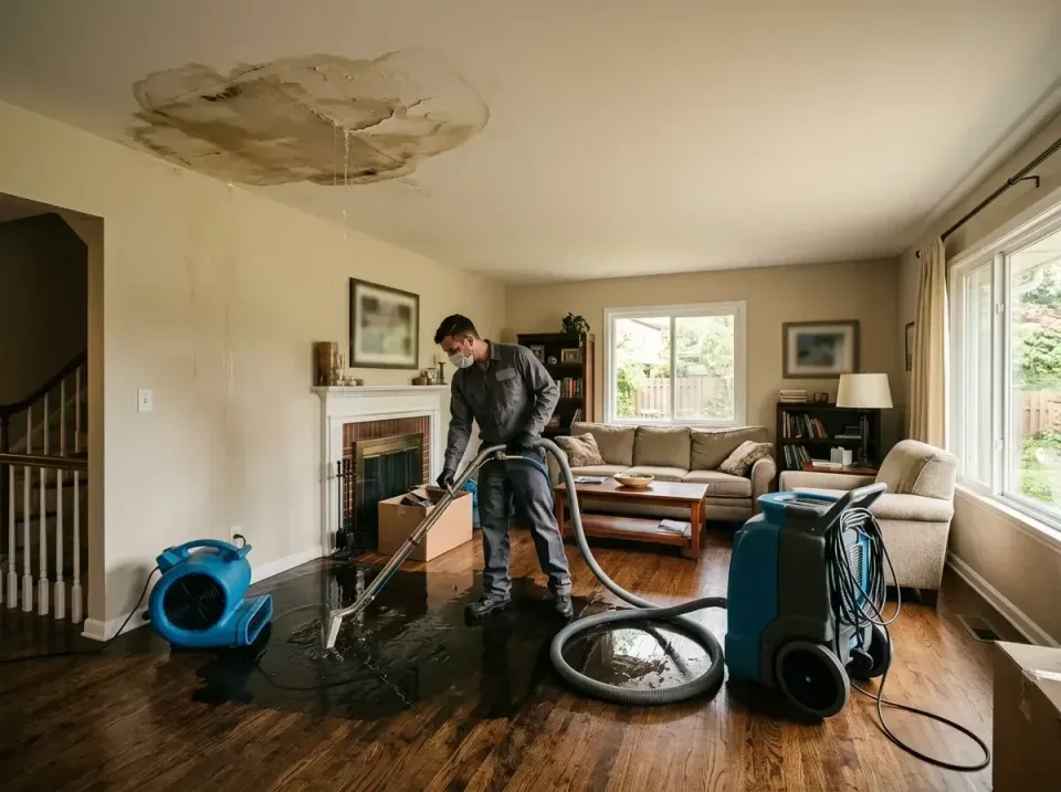 attic-pipe-burst-ceiling-drip-008 — frequently asked questions, Water Damage Restoration & Carpet Care in Ellinwood, KS